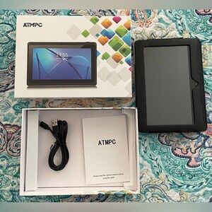 Atmpc Version 11 Tablet 7 Inch IT_701A 3G Black W/Sleeve and Box